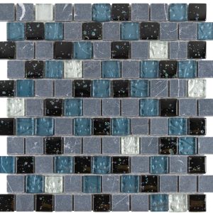 Meteor Shower 1″ x 1″ Offset Mosaic  