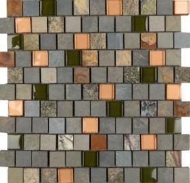 Painted Forest 1″ x 1″ Offset Mosaic  