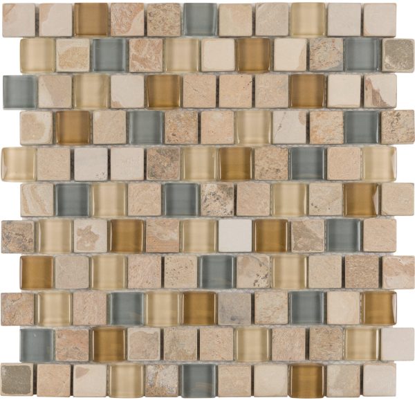Cliff Rock 1″ x 1″ Offset Mosaic Cliff Rock 1″ x 1″ Offset Mosaic