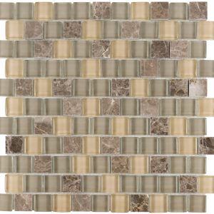 Simply Soft 1″ x 1″ Offset Mosaic  