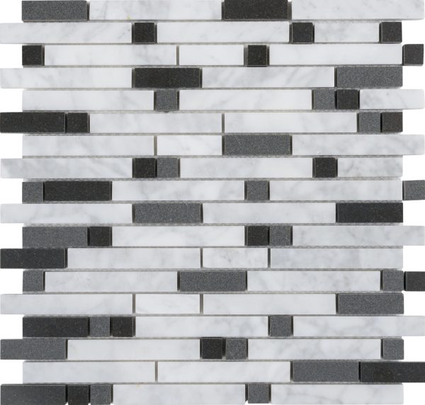 Black n White Linear Mosaic  
