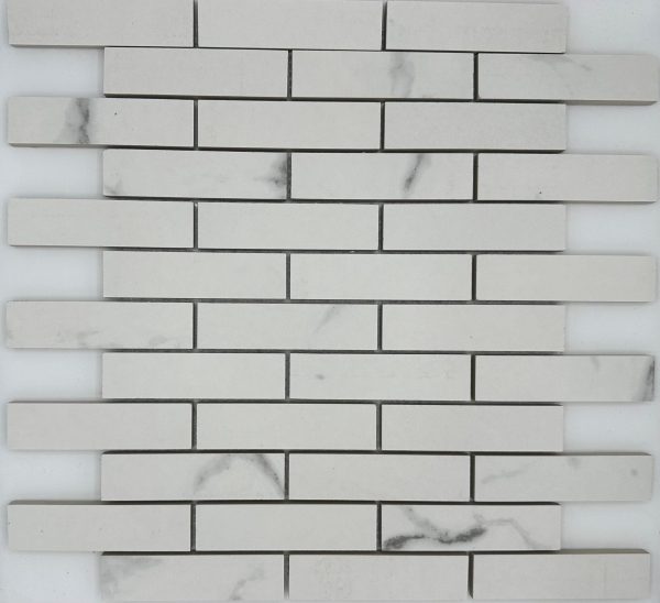 Sedona – Luxury Calacatta 1″ x 4″” – Brickset / Straightset Sedona – Luxury Calacatta 1″ x 4″” – Brickset / Straightset