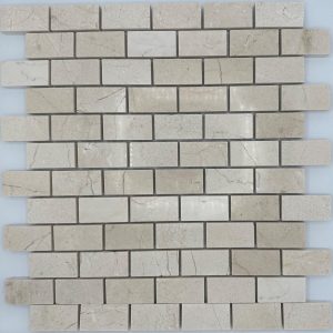 Lakeside – Crema Marfil  1″ x 2″ Brickset  