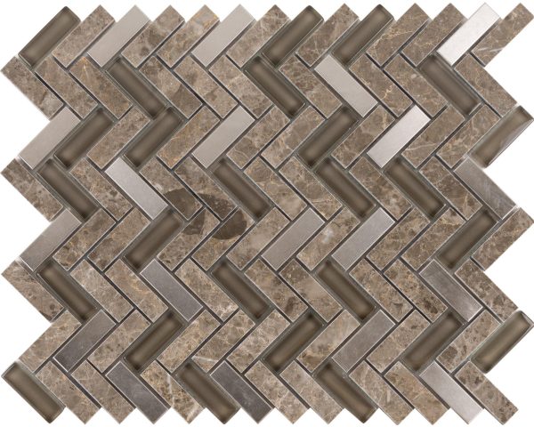 Sawtooth Mountain Herringbone Mosaic Sawtooth Mountain Herringbone Mosaic