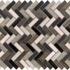 Yukon Range Herringbone Mosaic  