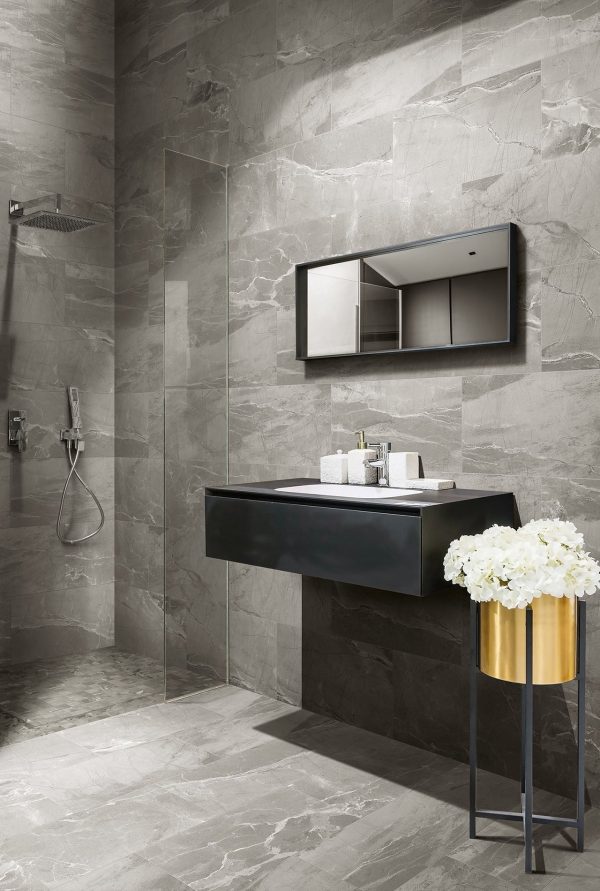 Absolute-Light Grey Porcelain, Tiles 