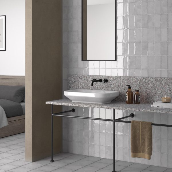 Adone Smoke 3″ x 6″ Ceramic Tile  