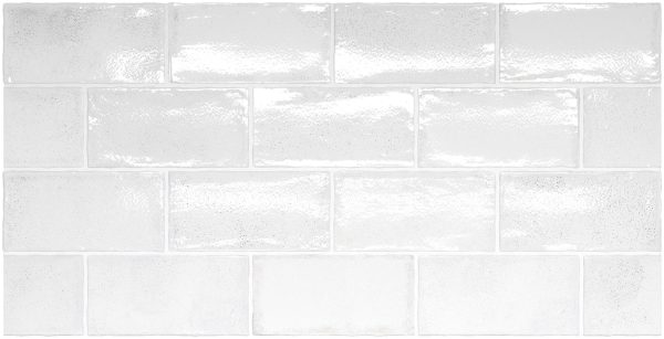 Adone White 3″ x 6″ Ceramic Tile  