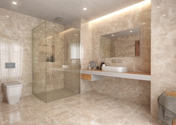 Alpha Matte-Beige Porcelain, Tiles 
