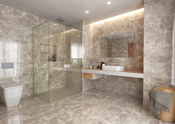 Alpha Polished-Greige Porcelain, Tiles 
