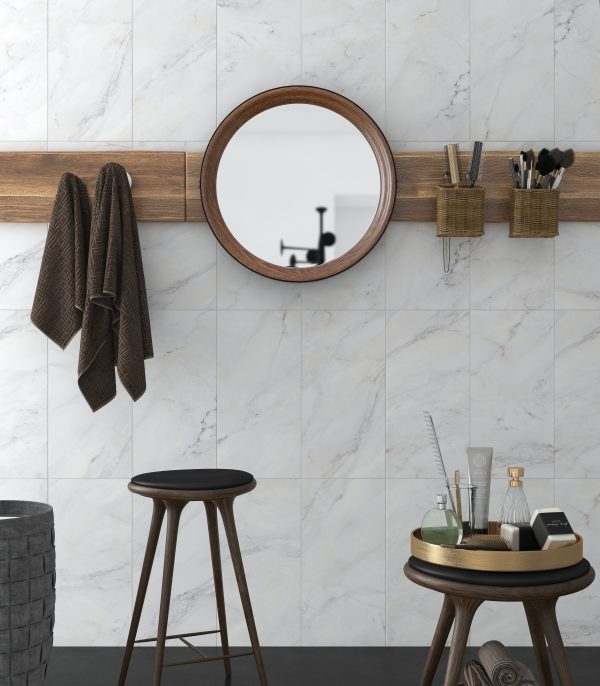Anderson Polished 12-White Porcelain, Tiles 