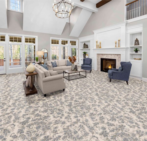 Arabesque-Vintage Teal Carpet, stantoncarpet 