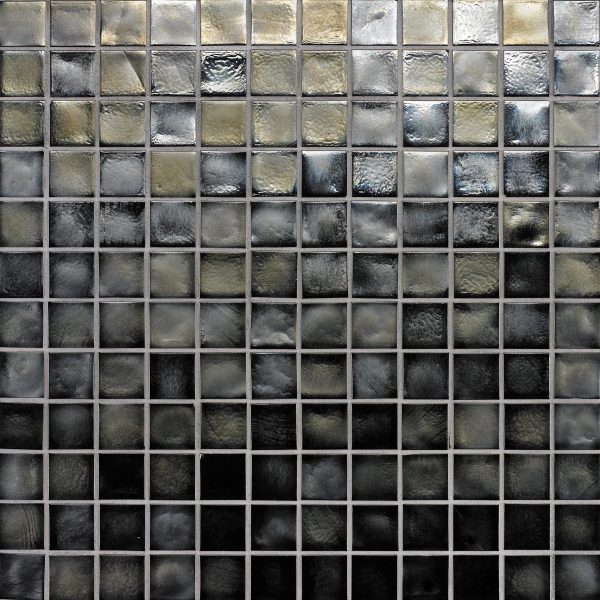 Black Irid 1″ x 1″ Mosaic  