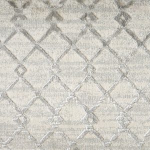 Centered-White Rain Carpet 