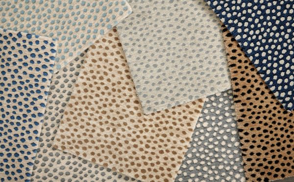 Dottie-White Rain Carpet 