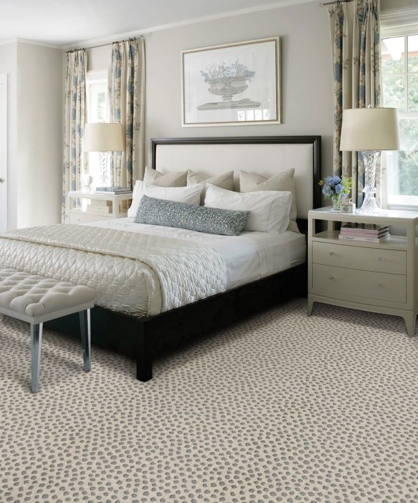 Dottie-White Rain Carpet 