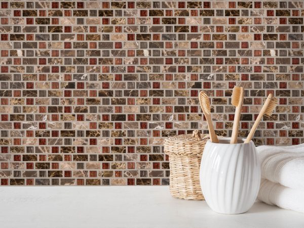 Emperador Spice 5/8″ Combo Mosaic Emperador Spice 5/8″ Combo Mosaic