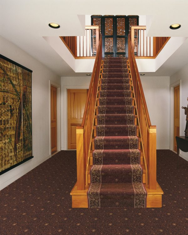 George V Runner-Claret Carpet 