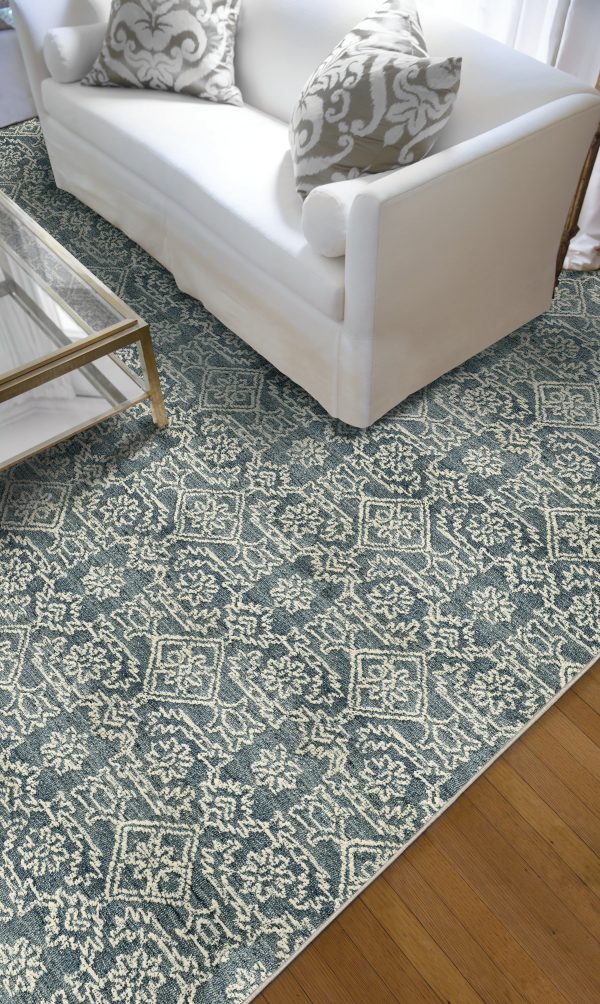 Grandeur Lace-Sky Carpet 