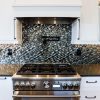 Gun Metal Rolling Hexagon Mosaic Gun Metal Rolling Hexagon Mosaic