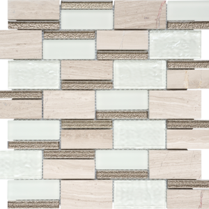 Imagery Glass Mosaic-J-1 Glacier Glass Mosaic, Tile 