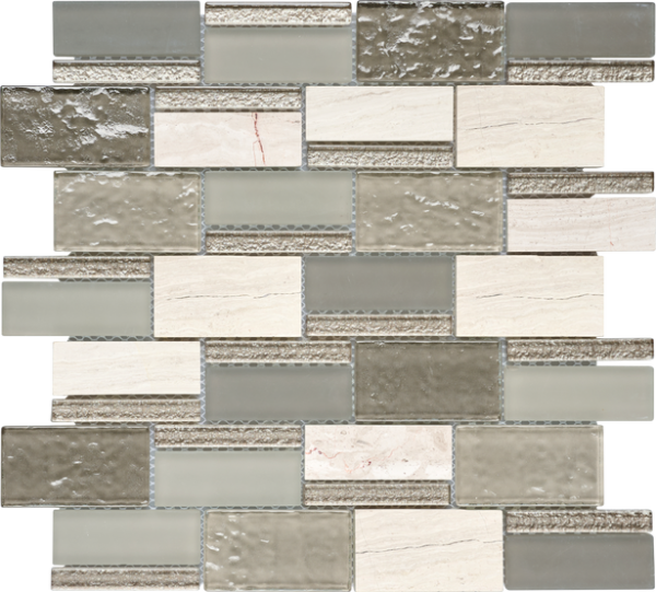 Imagery Glass Mosaic-J-2 Eclipse Glass Mosaic, Tiles 