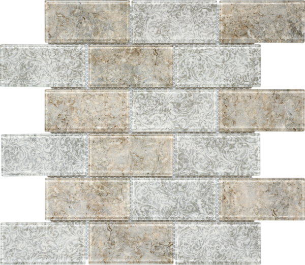 Imagery Glass Mosaic-Pm-9803 Metropolitan Glass Mosaic, Tiles 