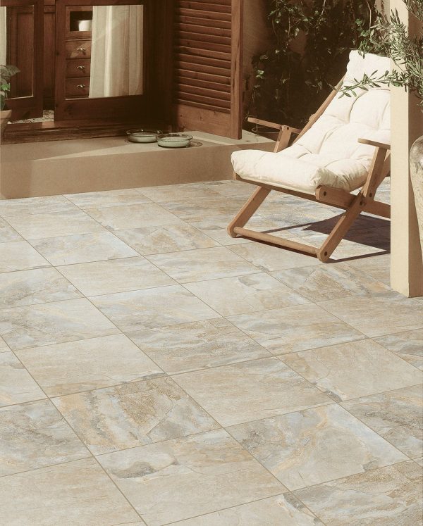 Keystone 16x24-Cream Porcelain, Tiles 