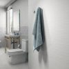 Maiolica 4x10-White Ceramic, Tile 