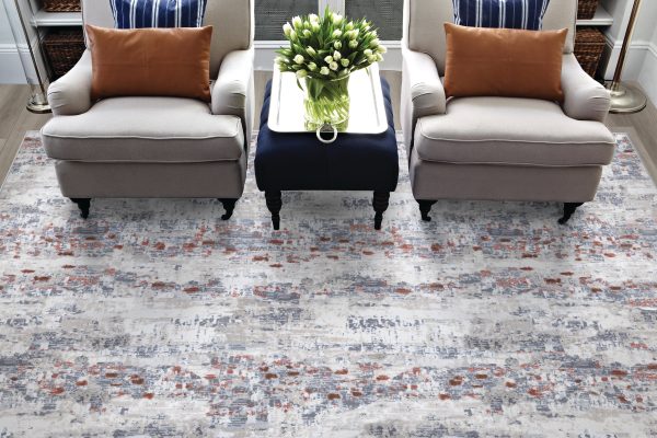 Pixel-Steel Blue Carpet 
