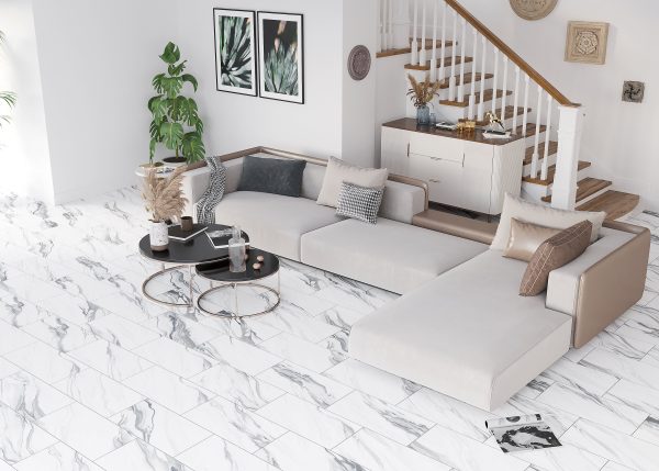 Prestige Polish12x24-Grey Porcelain, Tiles 