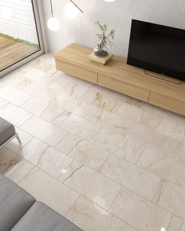 Quest Matte-Ivory Porcelain, Tiles 