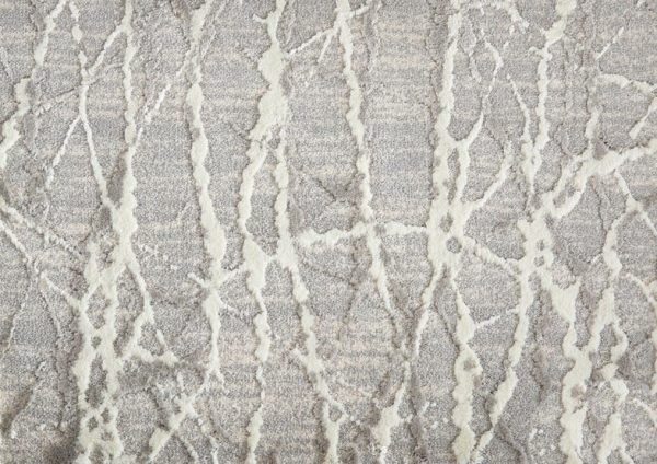 Sound Waves-Chrome Carpet 