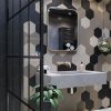 Solids New Packaging-Silver Porcelain, Tiles 