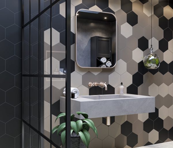 Solids New Packaging-Silver Porcelain, Tiles 