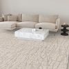 Sound Waves-Chrome Carpet 