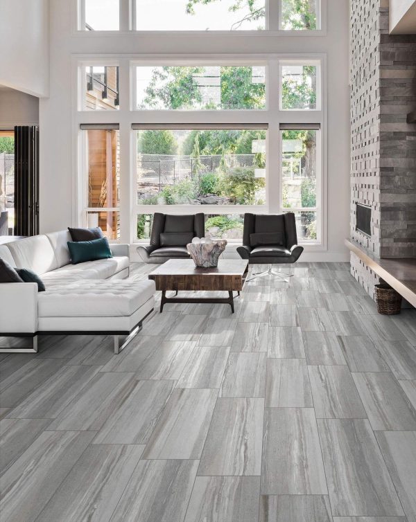 Tivoli Bianco, Light Commercial, Natural, Porcelain, Rectangle, Residential 