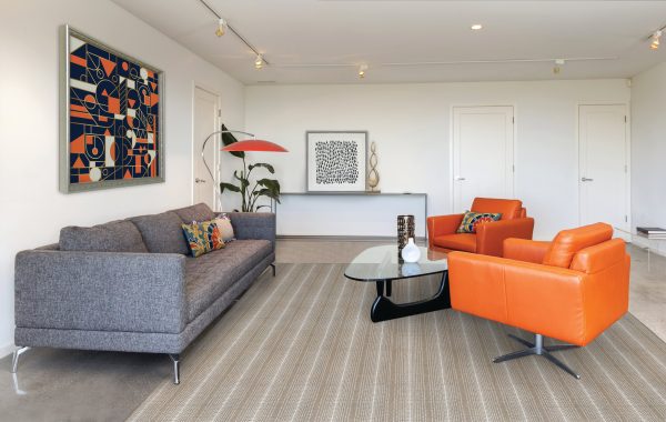Theodore Stripe-Marble Carpet 