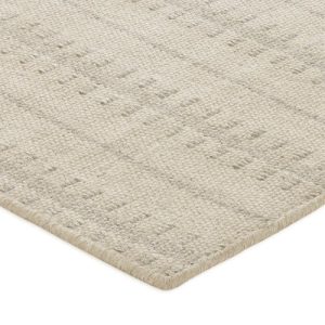 Ticking Stripe Rug-Pearl stantoncarpet, Stocked Area Rug 