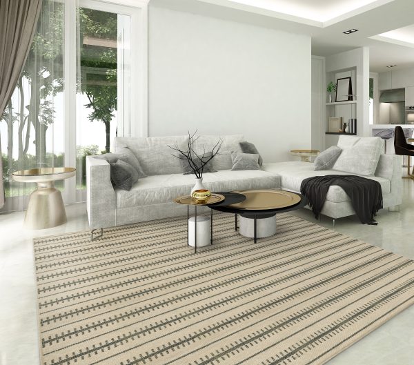 Ticking Stripe 2-Cloud Carpet 
