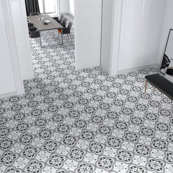 Tulip Tile-White Porcelain, Tiles 
