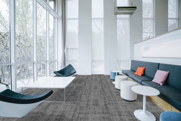 Wall Street Tile-Charcoal Commercial Carpet, stantoncarpet 