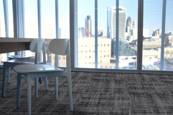 Wall Street Tile-Charcoal Commercial Carpet, stantoncarpet 