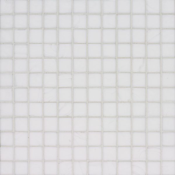White Matte 1″ x 1″ Mosaic White Matte 1″ x 1″ Mosaic