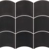 WoW! Black 5″ x 5″ Ceramic TIle  