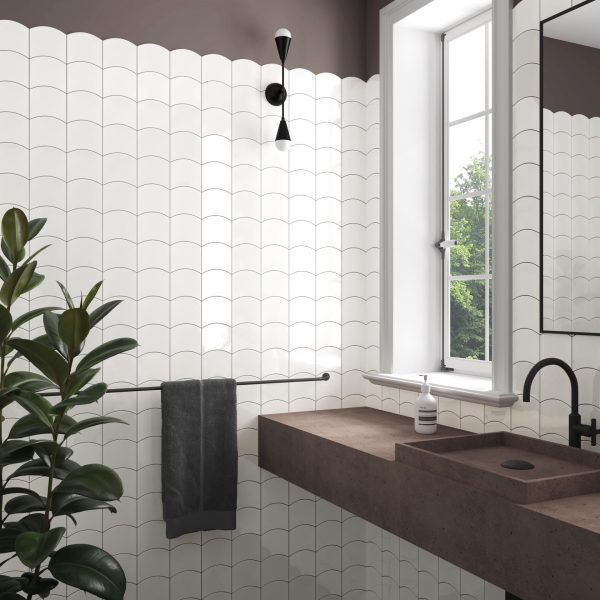 WoW! White 5″ x 5″ Ceramic Tile WoW! White 5″ x 5″ Ceramic Tile