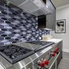 Chaplin Back-Beveled Hexagon Mirror Mosaic Chaplin Back-Beveled Hexagon Mirror Mosaic