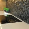 Gun Metal Rolling Hexagon Mosaic Gun Metal Rolling Hexagon Mosaic