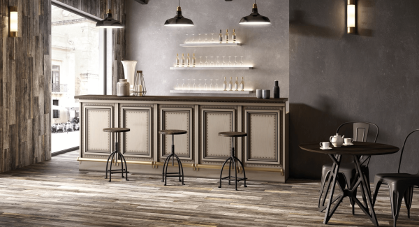 Reclaimed Corona, Light Commercial, Natural, Plank, Porcelain, Residential 