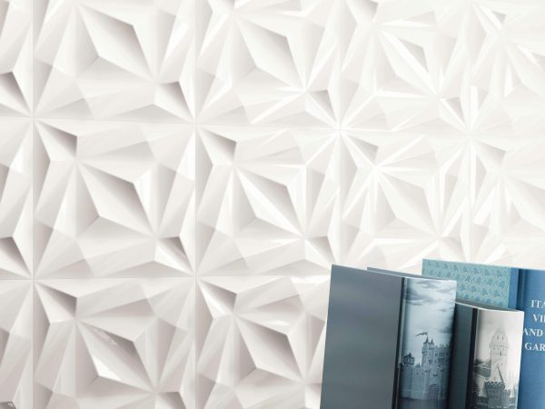 Esenzia Brick, Brillo, Ceramic, Commercial, Light Commercial, Residential, White 